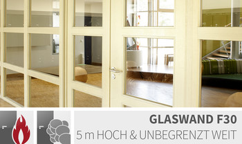 GLASWÄNDE BRAND-/ RAUCHSCHUTZ